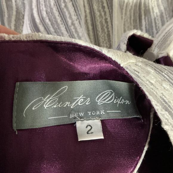 Hunter Dixon for Anthropologie Fit & Flare Sleeveless Dress Size 2 - Picture 7 of 10